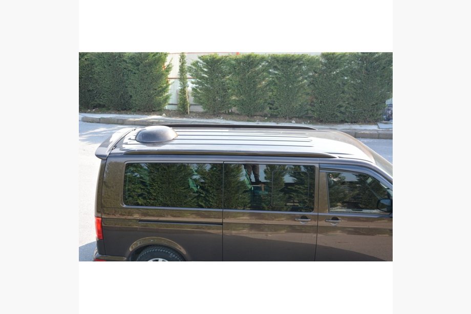 Volkswagen T6 2015-2024 Multivan-style roof rails (primed for painting) Image