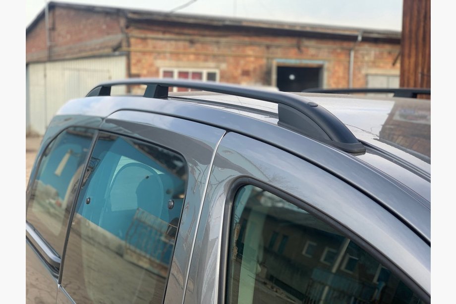 Peugeot Partner Tepee 2008-2018 Skyport Roof Rails (black) Image
