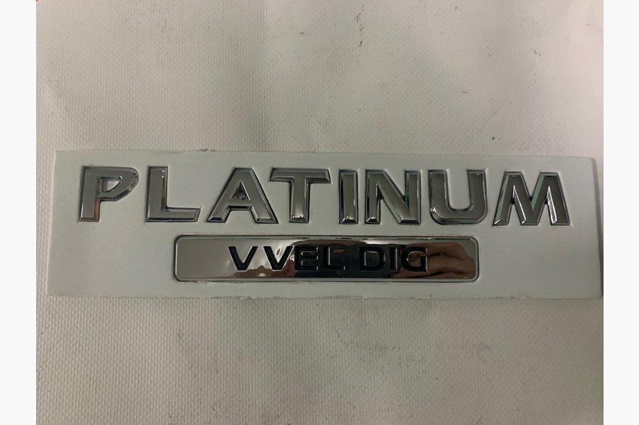 Nissan Patrol Y62 2010-2024 Platinum Emblem Image