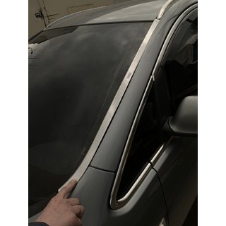 Windshield Trim (Stainless Steel) Opel Astra J 2009-2015 photo 1