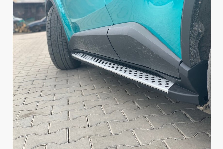Toyota C-HR 2016-2023 Side Steps Original V1 (2 pcs, aluminum) Image