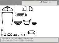 Citroen C-5 2008-2017 Sale! Dashboard Trim (Carbon Look) photo 1