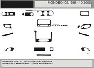 Ford Mondeo 1996-2001 Dashboard Trim Kit (Wood Grain 1996-2001) photo 1