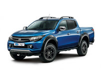 Mitsubishi L200 2015-2024 Roof Rails OmsaLine Sport (2 pcs, black) photo 1