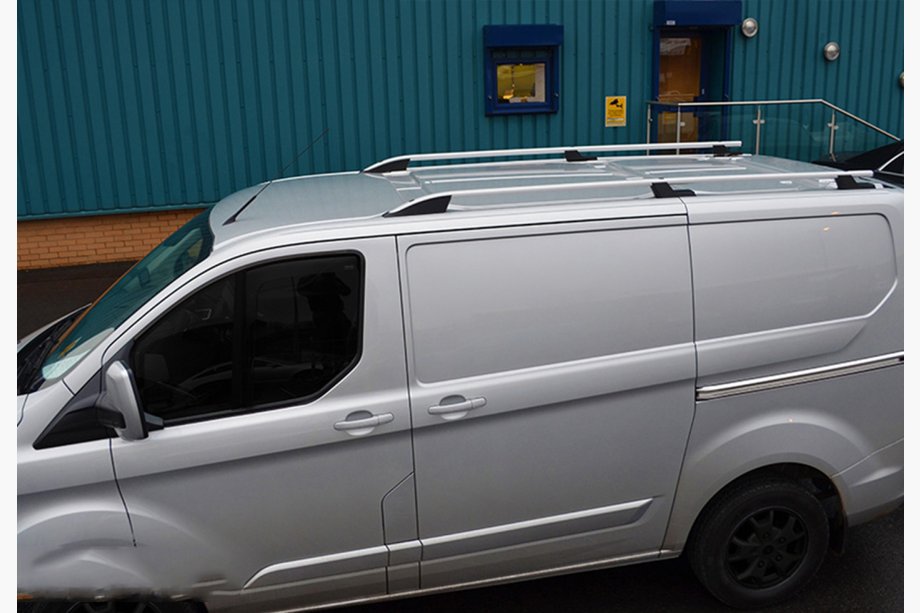 Ford Custom 2013-2022 Roof Rails OmsaLine Sport (2 pcs, grey) Image