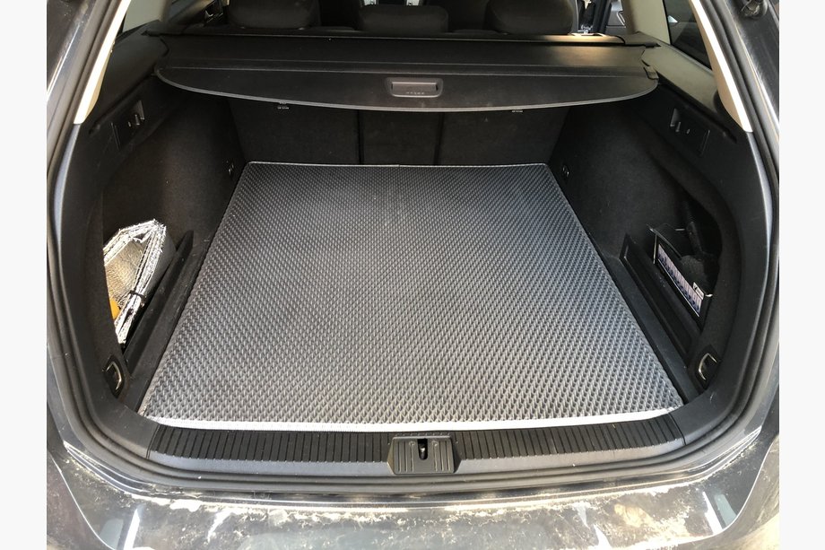 Volkswagen Passat B8 2015-2023 Trunk Mat (EVA, Black) SW Image