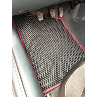 EVA car floor mats (Black, 2 pcs) photo 1