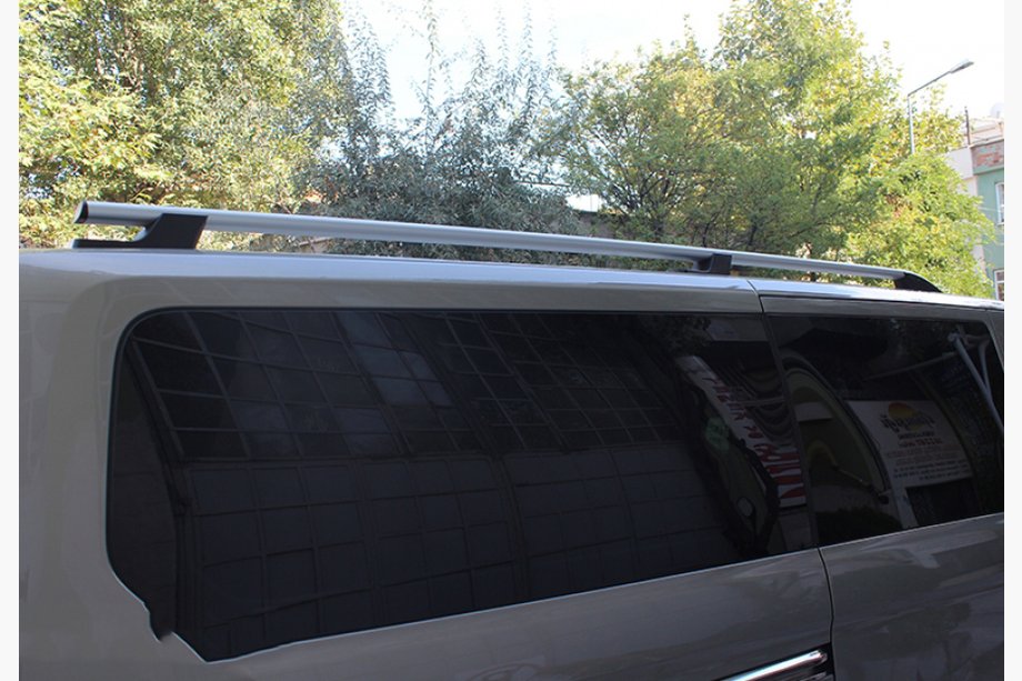 Ford Transit 2014- Roof Rails OmsaLine Sport (2 pcs, grey) Image