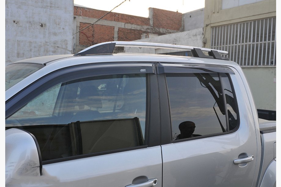 Fiat Fullback 2016- Roof Rails OmsaLine Sport (2 pcs, grey) Image