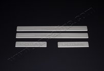 Renault Clio II 1998-2005 Door Sill Protectors Omsa (4 pcs, Stainless Steel) photo 1