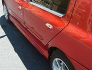 Renault Symbol 2008-2013 Side skirts (primed for painting) photo 1