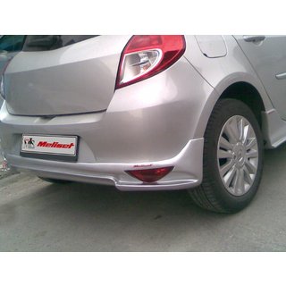 Rear bumper cover V2 (primed for painting) Renault Clio III 2005-2012