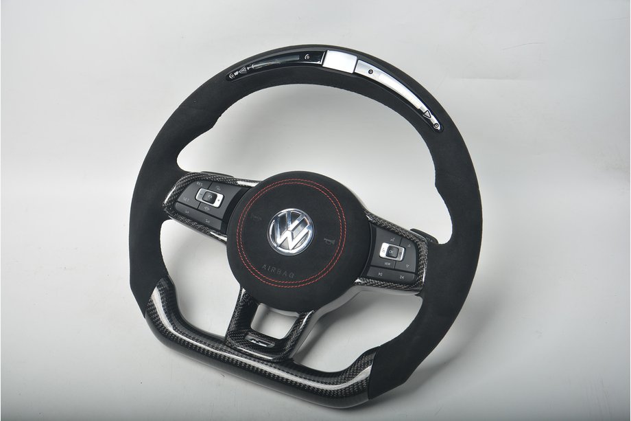 Volkswagen Golf 6 2008-2014 Steering Wheel (Carbon + LED Display) Image