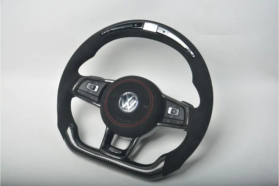 Volkswagen Golf 7/E-Golf 2012-2020 Steering Wheel (Carbon + LED Display) Image