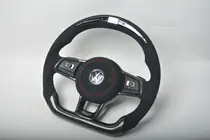 Volkswagen Golf 7/E-Golf 2012-2020 Steering Wheel (Carbon + LED Display) photo 1