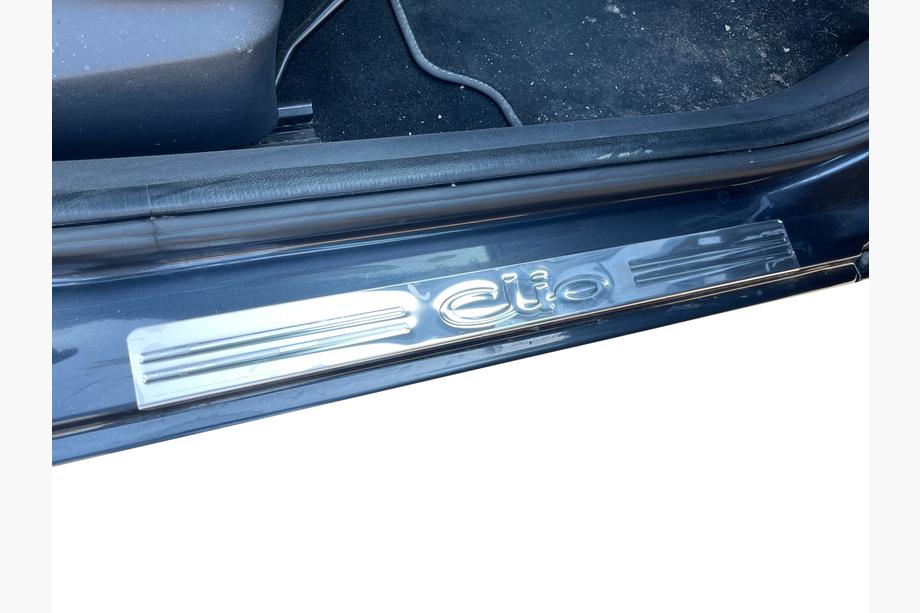Renault Clio III 2005-2012 Door Sill Protectors OmsaLine (4 pcs, Stainless Steel) Photo 1