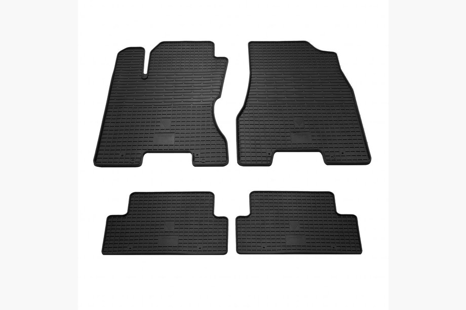 Nissan X-trail T31 2007-2014 Rubber Floor Mats (4 pcs, Stingray Premium) Image