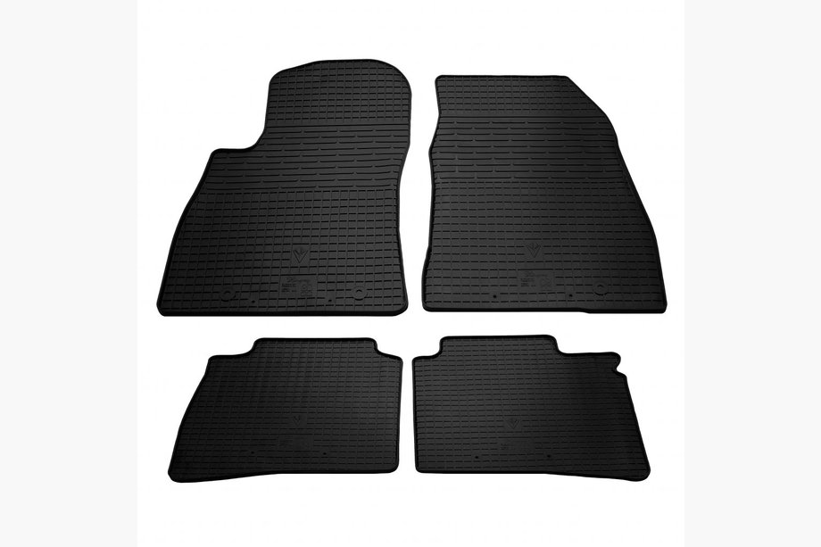 Nissan Sentra 2012-2019 Rubber Floor Mats (4 pcs, Stingray Premium) Image