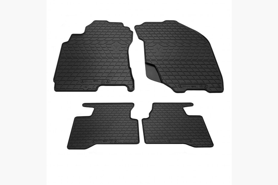 Nissan X-trail T30 2002-2007 Rubber Floor Mats (4 pcs, Stingray Premium) Image