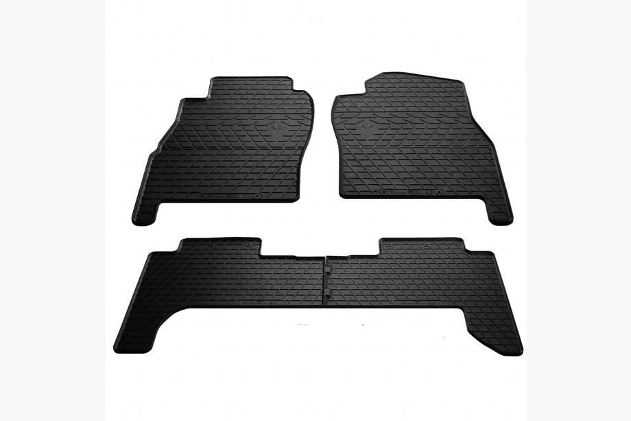 Nissan Patrol Y61 1997-2011 Rubber Floor Mats (4 pcs, Stingray Premium) Image