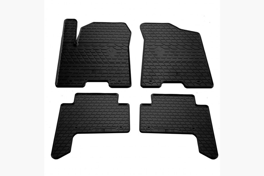 Nissan Patrol Y62 2010-2024 Rubber Floor Mats (4 pcs, Stingray Premium) Image