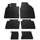 Nissan Qashqai 2007-2010 Rubber floor mats for +2 (3 rows, Stingray Premium) photo 1