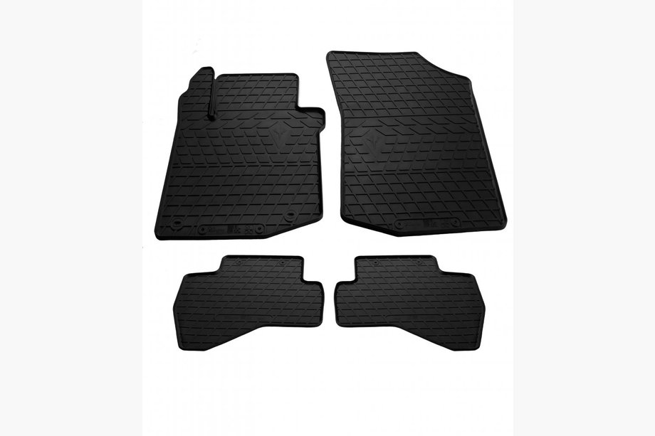 Citroen C-1 2005-2014 Rubber Floor Mats (4 pcs, Stingray Premium) Image