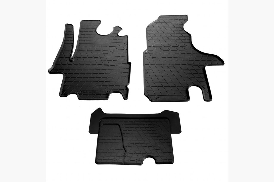Renault Master 1998-2010 Rubber Floor Mats (3 pcs, Stingray) Image