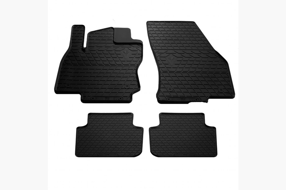 Skoda Kodiaq 2016-2023 Rubber Floor Mats (4 pcs, Stingray Premium) Image