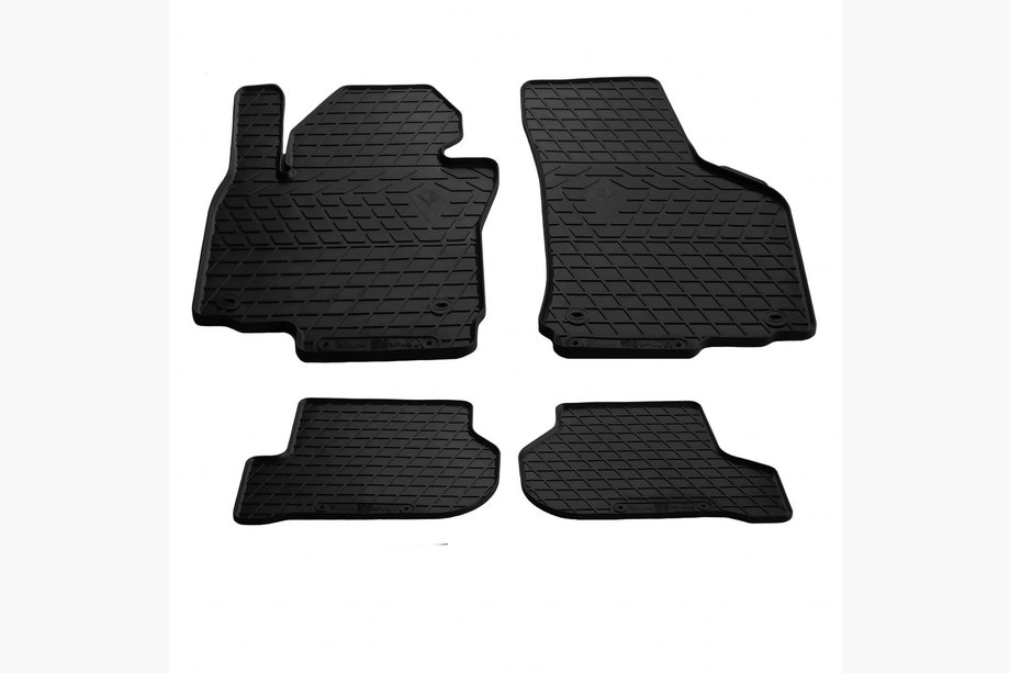 Volkswagen Golf 6 2008-2014 Rubber Floor Mats (4 pcs, Stingray Premium) Image