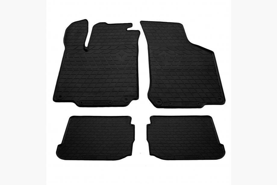 Volkswagen Bora 1998-2004 Rubber Floor Mats (4 pcs, Stingray) Premium - odorless rubber Image