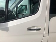 Mercedes Sprinter W907/W910 2018- Stainless Steel Door Handle Covers 5 pcs, OmsaLine - Italian Stainless Steel photo 1