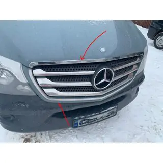 Grille Surround Trim (2013↗, Stainless Steel) photo 1