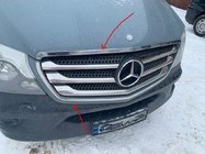 Mercedes Sprinter W906 2006–2018 Grille Surround Trim (2013↗, Stainless Steel) photo 1