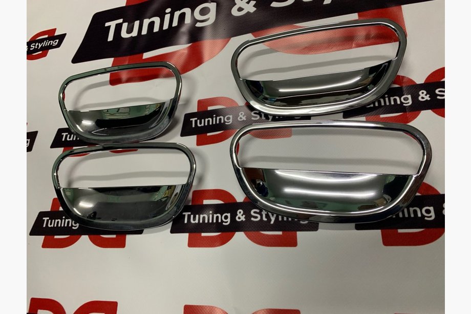 Audi A6 C5 1997-2001 Handle Covers (4 pcs, Plastic) Image