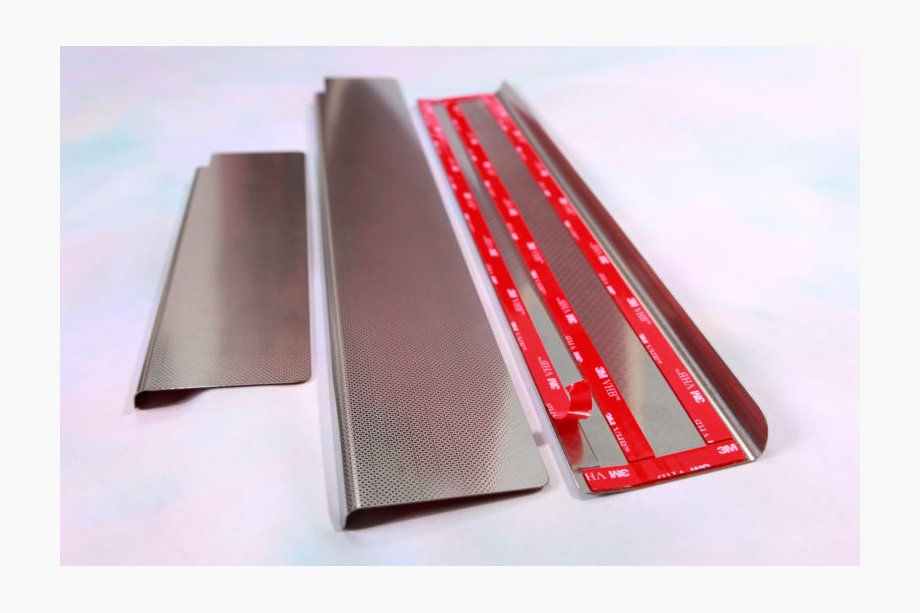 Chery Amulet 2003-2014 Door Sill Protectors Natanko Elite Stainless Steel Photo 2