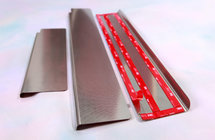 Jaguar E-Pace 2017-2024 Door Sill Protectors Natanko Elite Stainless Steel photo 2