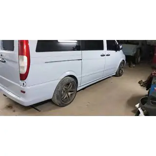 Side Skirts Exclusive (2 pcs, primed) Mercedes Vito W639 2004-2014 photo 1