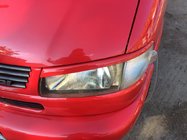 Volkswagen T4 Caravelle/Multivan 1990–2003 Headlight Eyelids Slanted Hood (2 pcs) Black Gloss photo 1