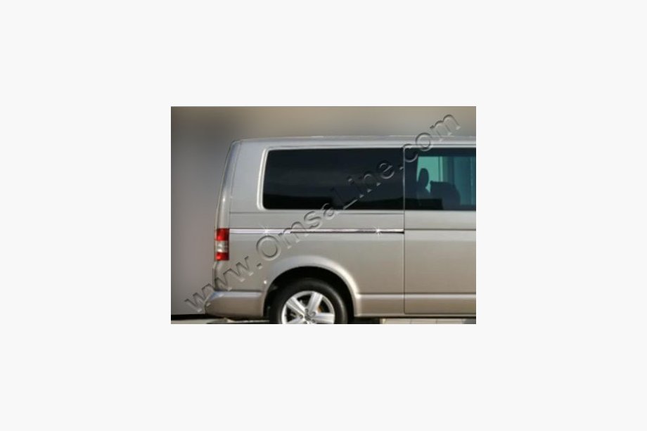 Volkswagen T5 Multivan 2003–2010 Chrome Moulding Sliding Doors Long Wheelbase Image