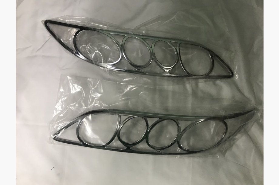 Mazda 6 2003-2008 Headlight Covers (2 pcs, plastic) Image