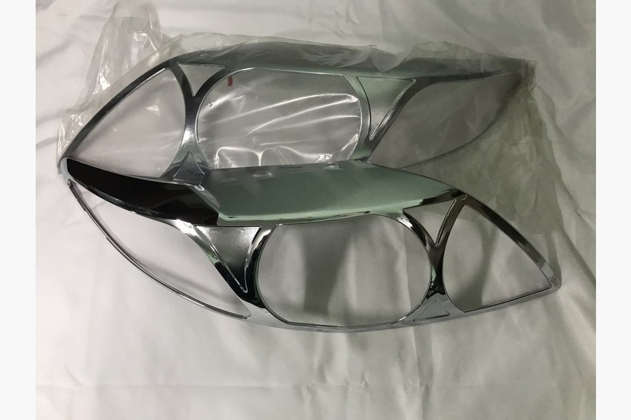 Toyota Corolla 2007-2013 Headlight Covers Chrome (2 pcs, Plastic) Image
