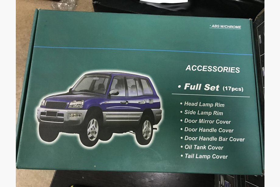 Toyota Rav 4 1996-2001 Mirror Covers (2 pcs, plastic) Image