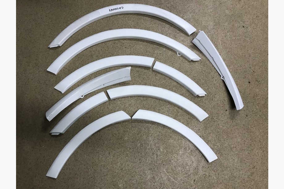Porsche Cayenne 2003–2010 Fender flares (paintable) Image
