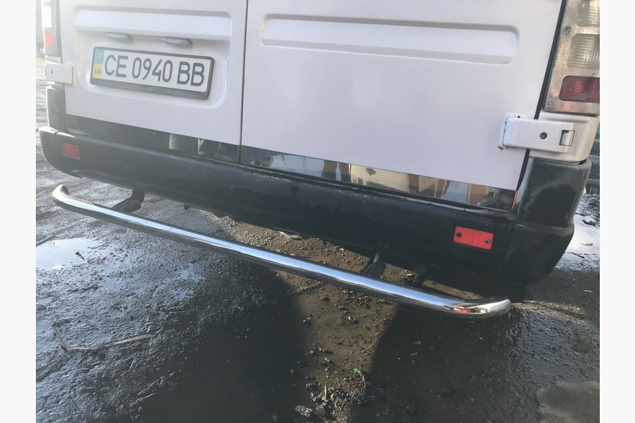 Volkswagen LT 1995-2006 Trunk trim (2 pcs, stainless steel) Image