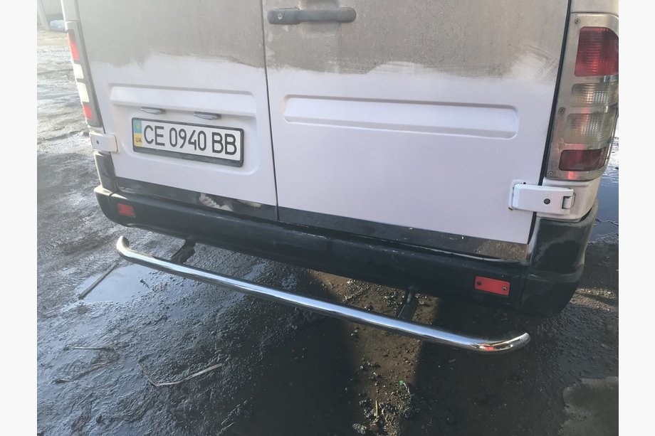 Mercedes Sprinter W901/902/903/904/905 1995–2006 Trunk trim (2 pcs, stainless steel) Image