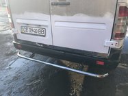 Mercedes Sprinter W901/902/903/904/905 1995–2006 Trunk trim (2 pcs, stainless steel) photo 1
