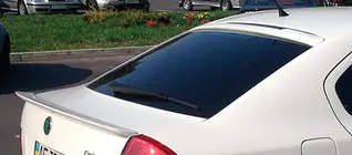 Skoda Octavia II A5 2006-2010 Spoiler extension (primed) photo 1