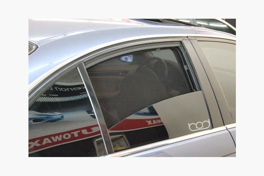 BMW 3 Series E46 1998-2006 Sunshade Curtains (3 pcs, insert type) Image