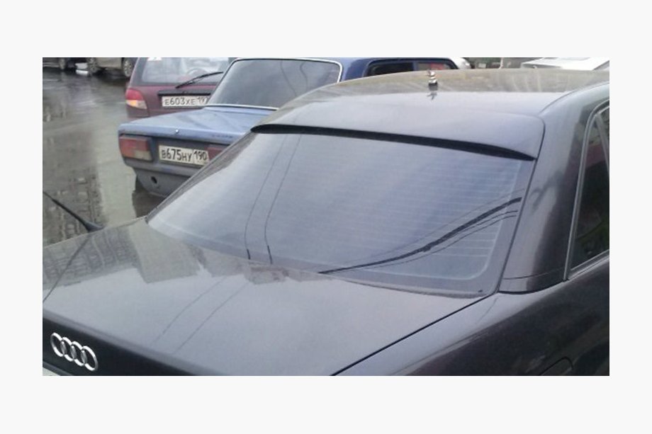 Audi A6 C4 1994–1997 Spoiler visor (fiberglass, primed for painting) Image